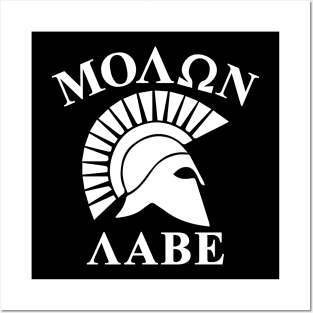 Mod.15 Molon Labe Greek Spartan Posters and Art